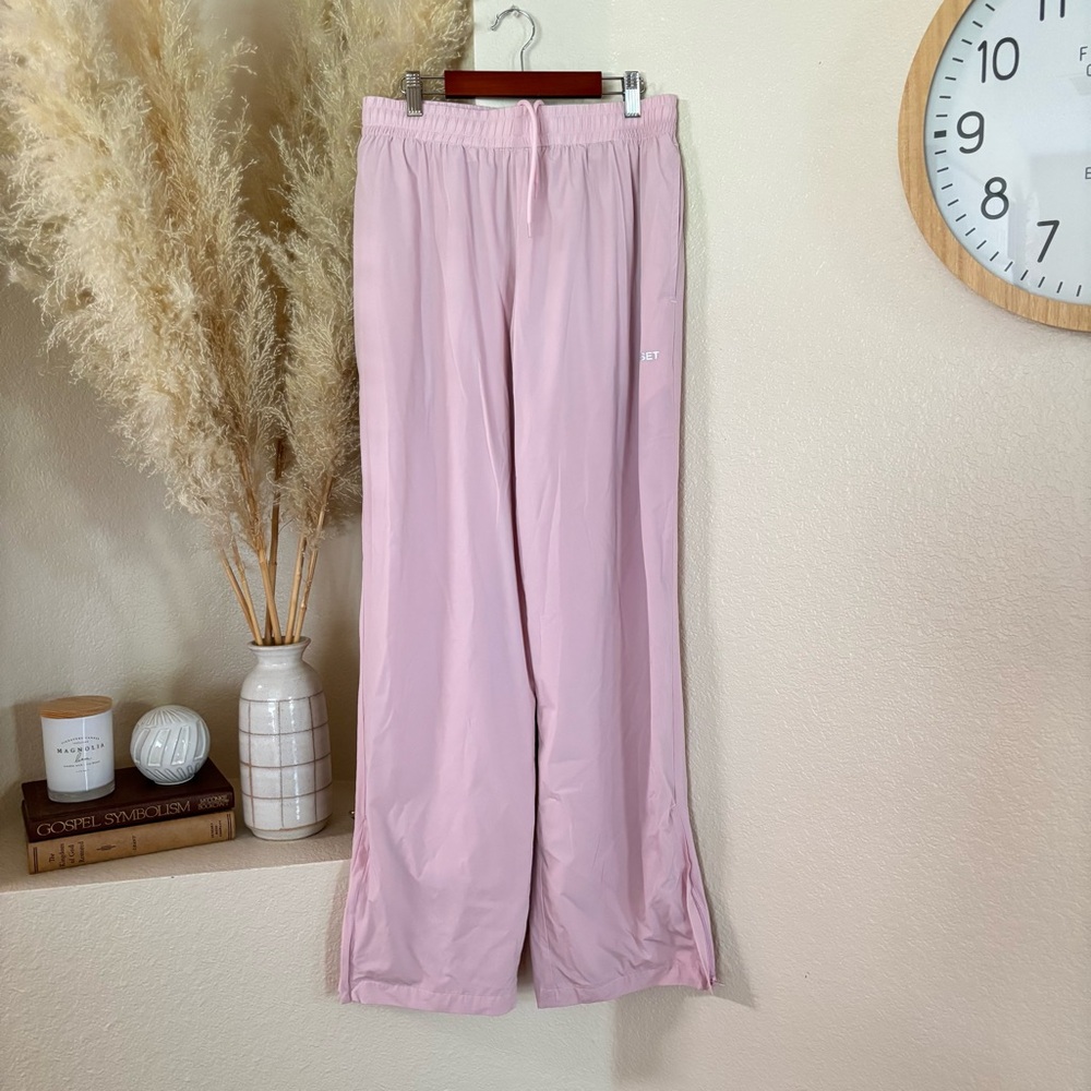 Set active nylon track pants sz S